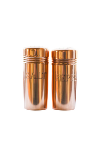 Copper Salt & Pepper Shakers