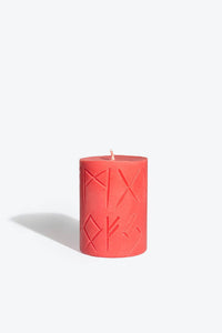 Freya | Scented Pillar Candle based on Norse Magic | Passion