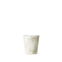 Basic Planter, White Patina