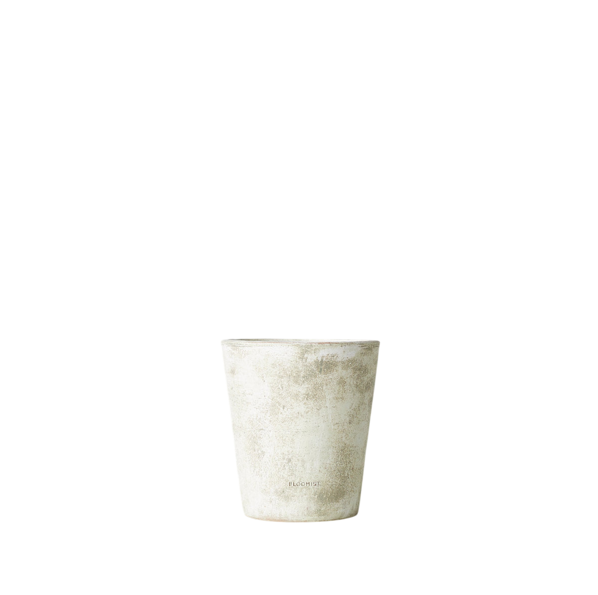Basic Planter, White Patina