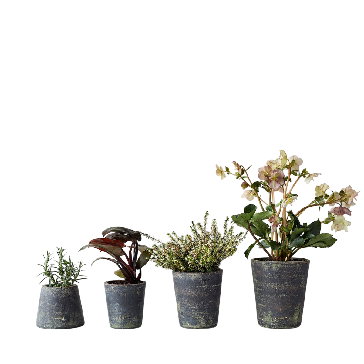 Basic Planter, Grey Patina