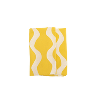 Amanecer Wave Yellow Napkin (Set of 4)