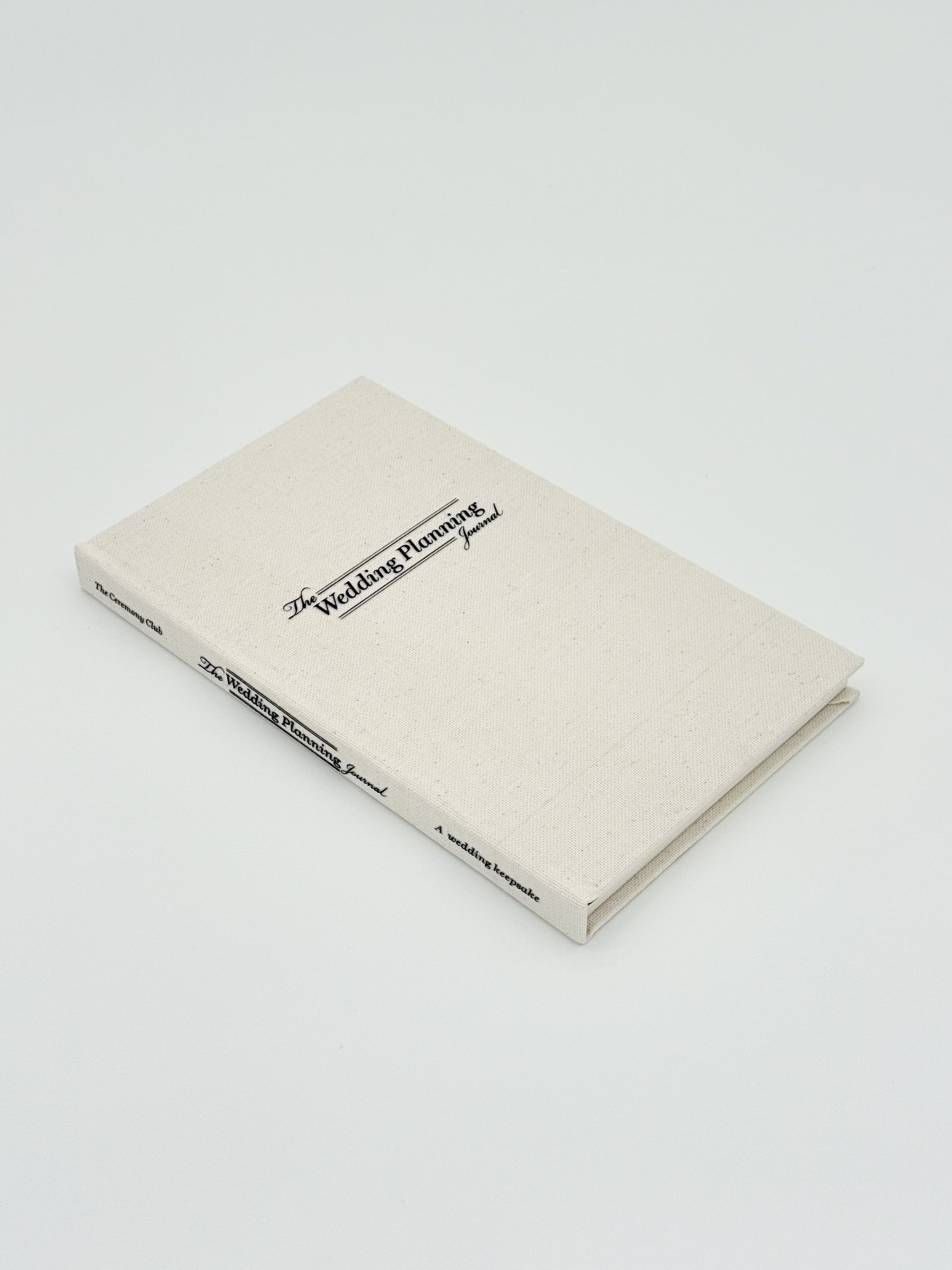 The Wedding Planning Journal Classic Linen