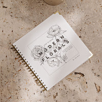 How To Draw Modern Florals (Spiral Bound)