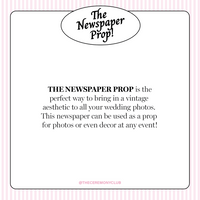 The Newspaper Prop bundle