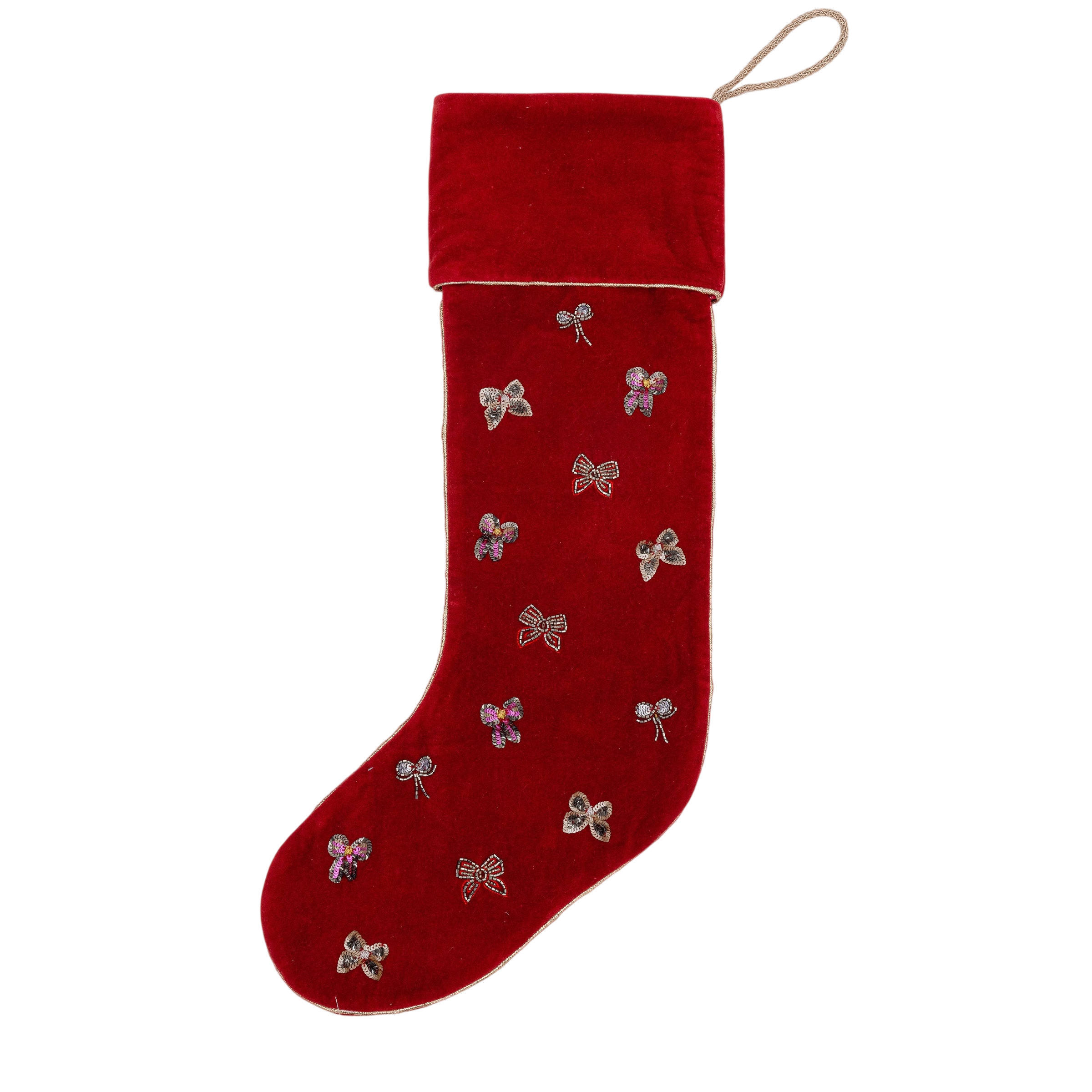 Bow Stocking - Red