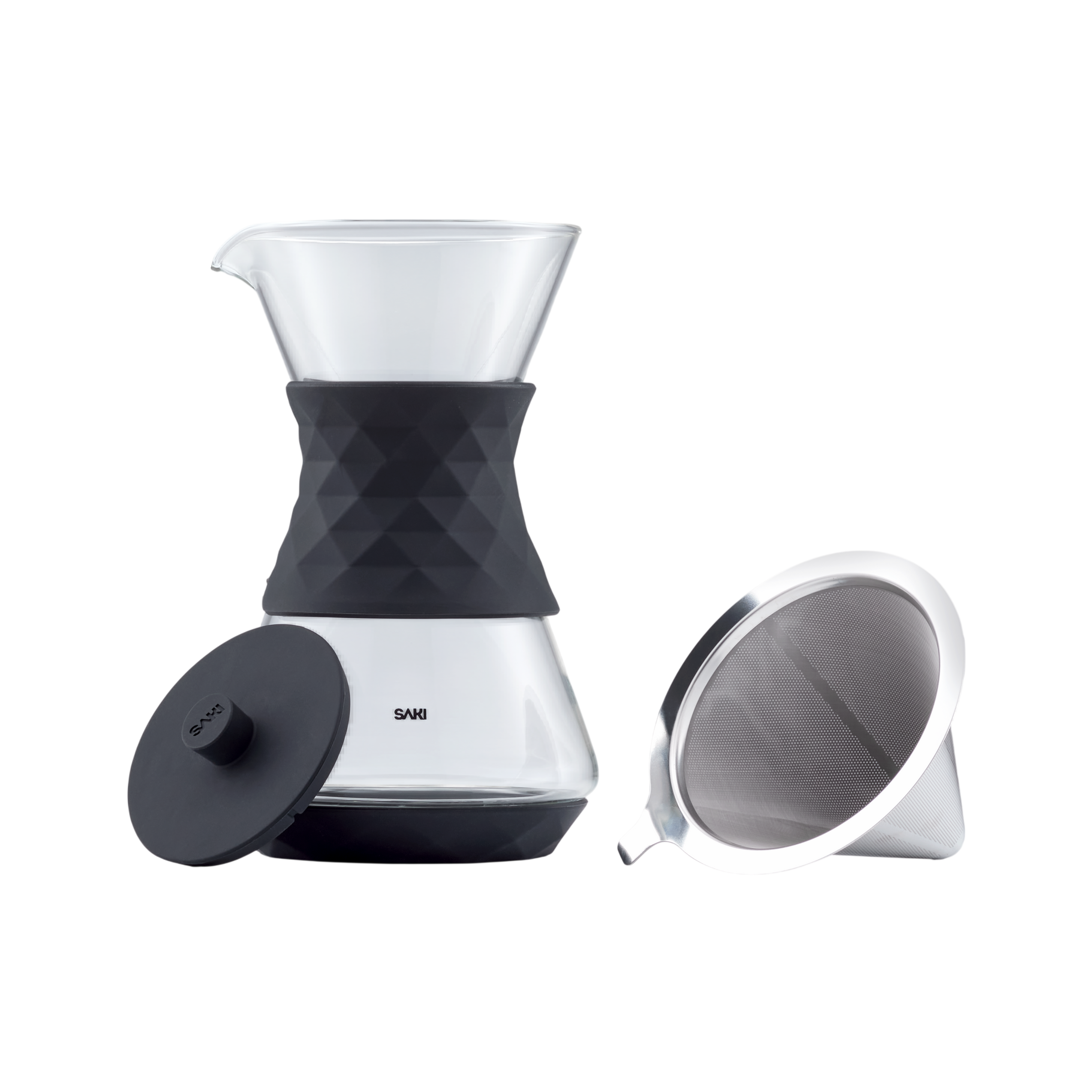 Pour-Over Glass Coffee Maker
