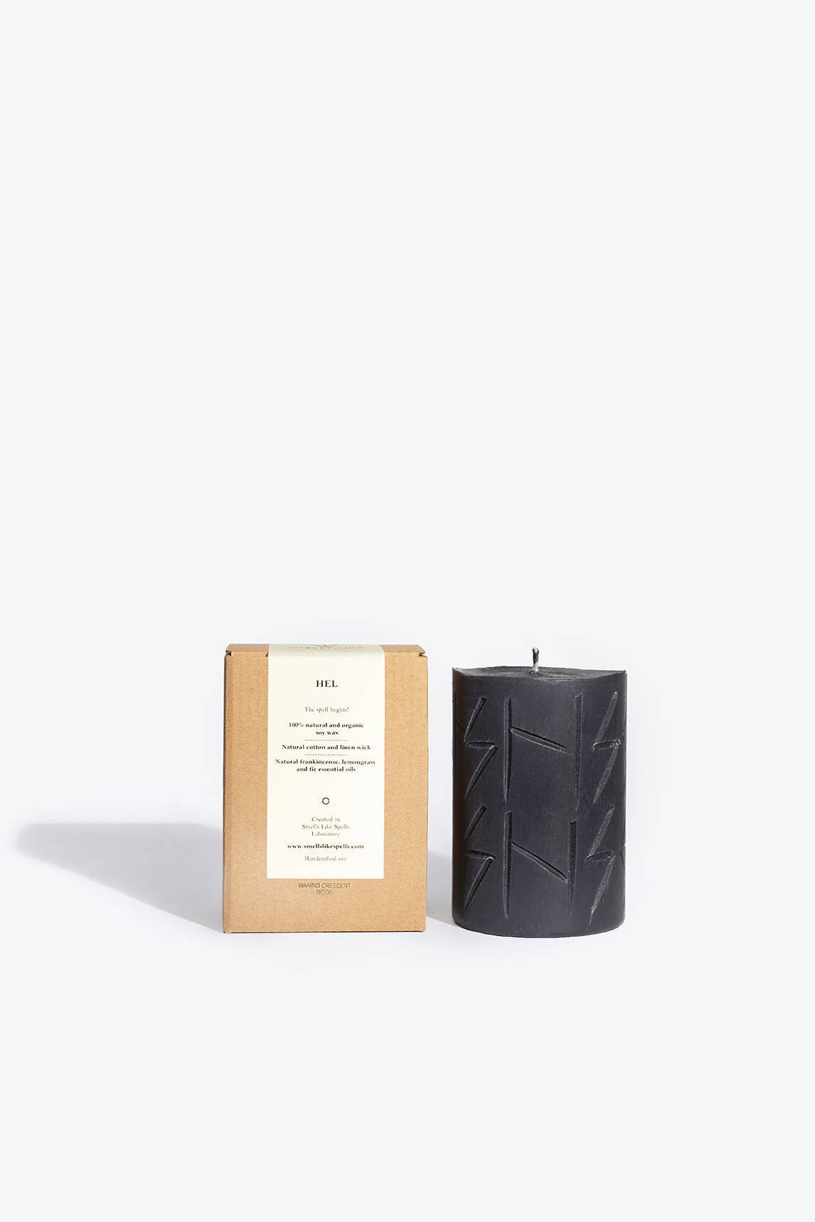 Hel - Rune Pillar Candle inspired by Norse Magic | Renewal