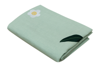 Hand Embroidered Spring Bloom Tablecloth 120" x 80"