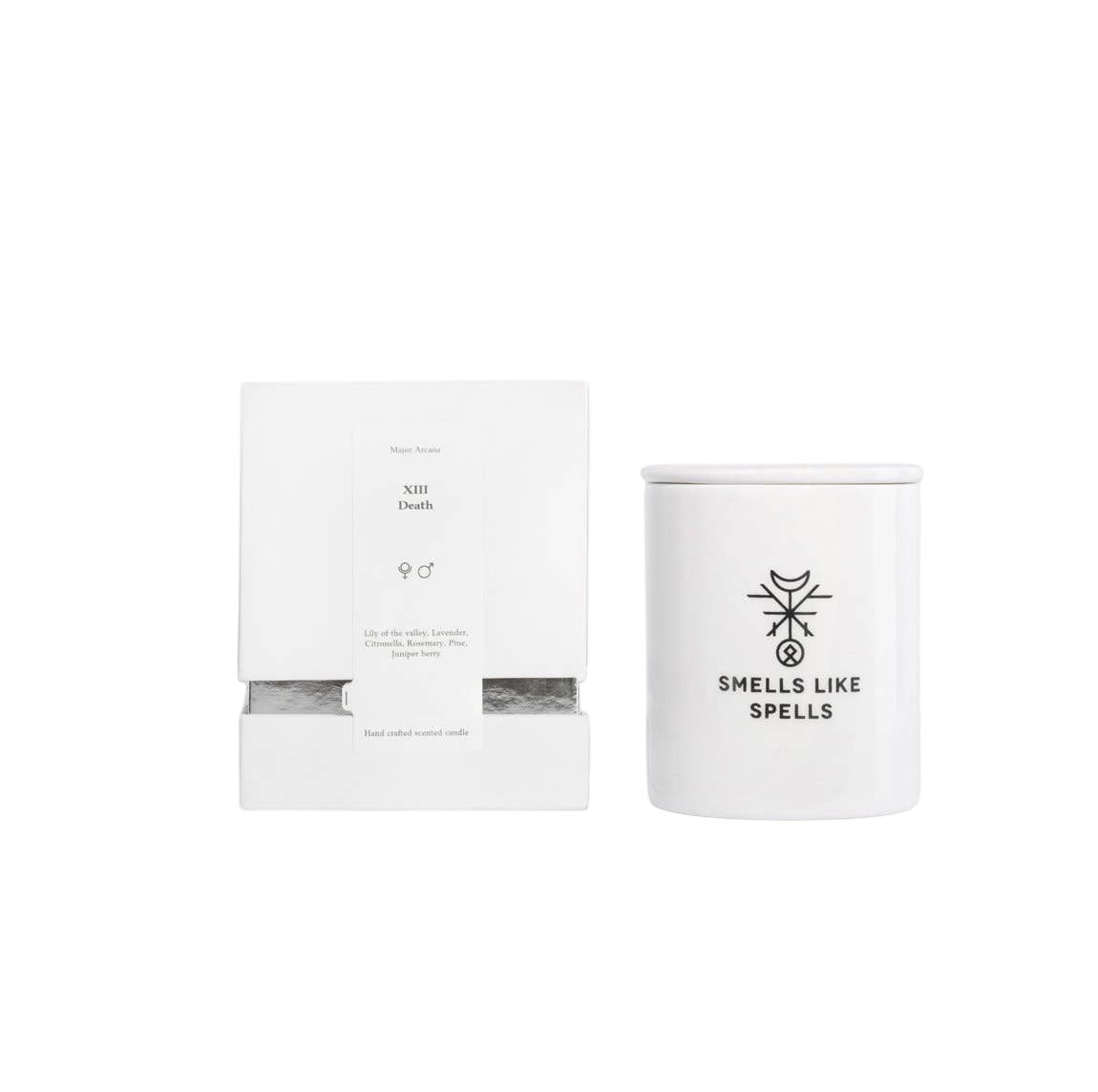 Major Arcana - Death | Scented Candle in Porcelain Jar