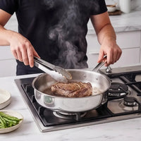 Sauté Pan with Lid — 4-QT.