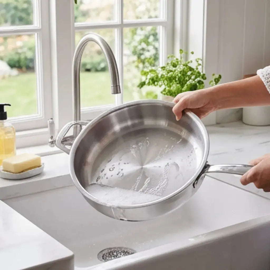Sauté Pan with Lid — 4-QT.