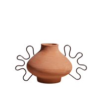 Ines Terracota Vessel by Diego Olivero Studio