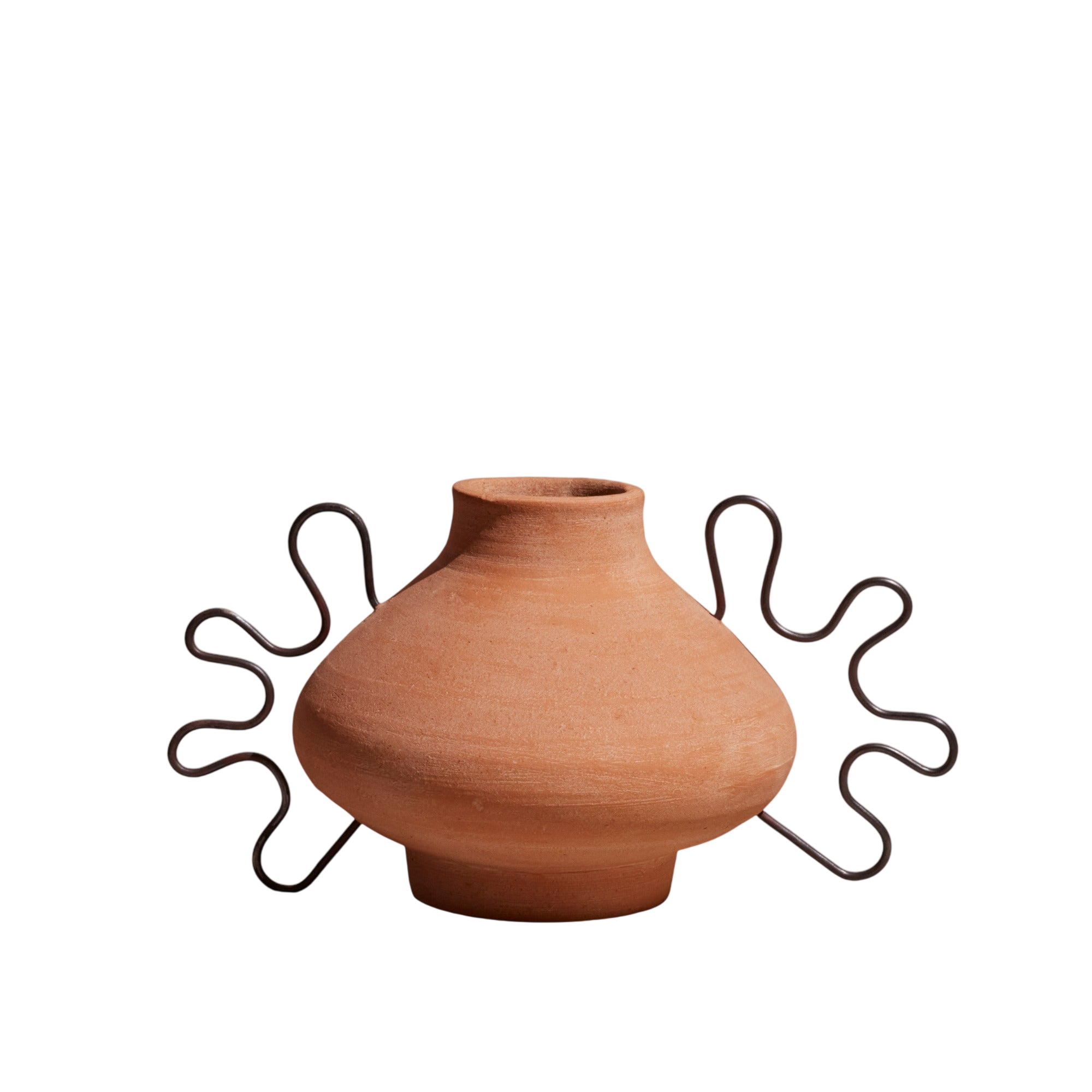 Ines Terracota Vessel by Diego Olivero Studio