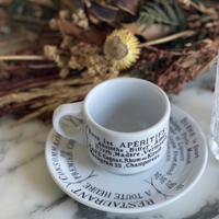 Brasserie Saucers (Set of 4)