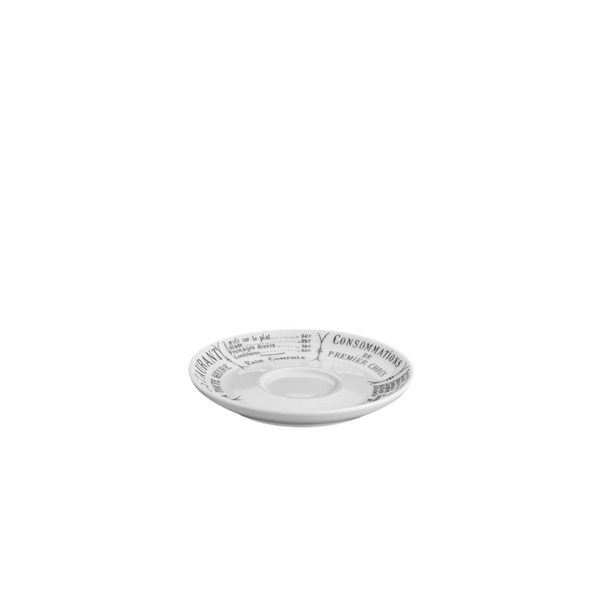 Brasserie Saucers (Set of 4)