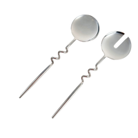Elisa Silver Servers (Set of 2) by MESO