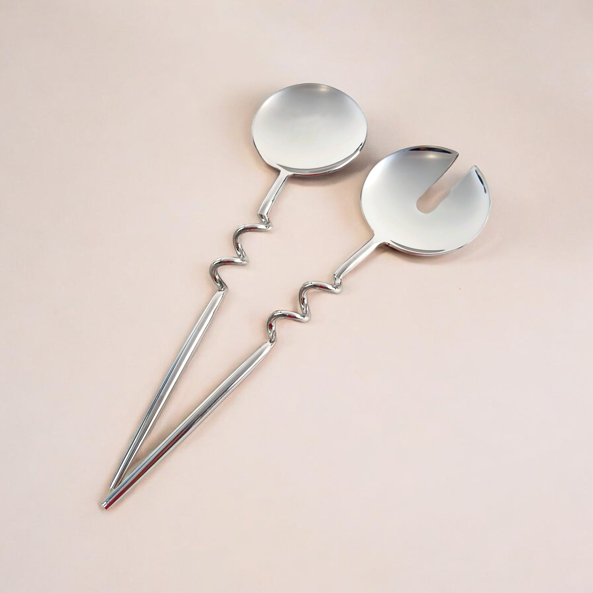 Elisa Silver Servers (Set of 2) by MESO
