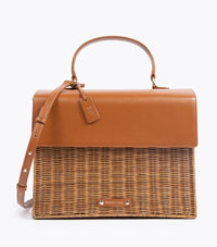 THE LARGE LUNCHER - BROWN WICKER