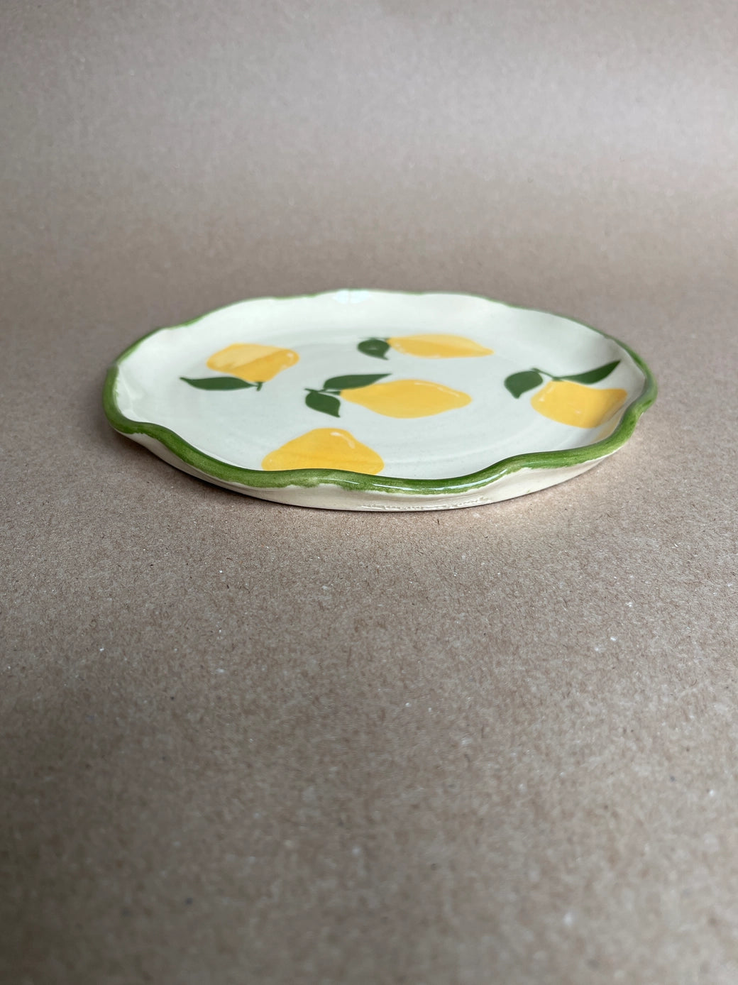Lemon Salad Plate (Set of 6)
