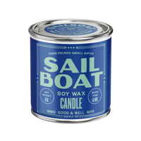 Sailboat Happy Place Candle
