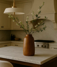 Sonoma Walnut Wood Vase