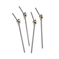 Evil Eye Metal Straws (Set of 4)