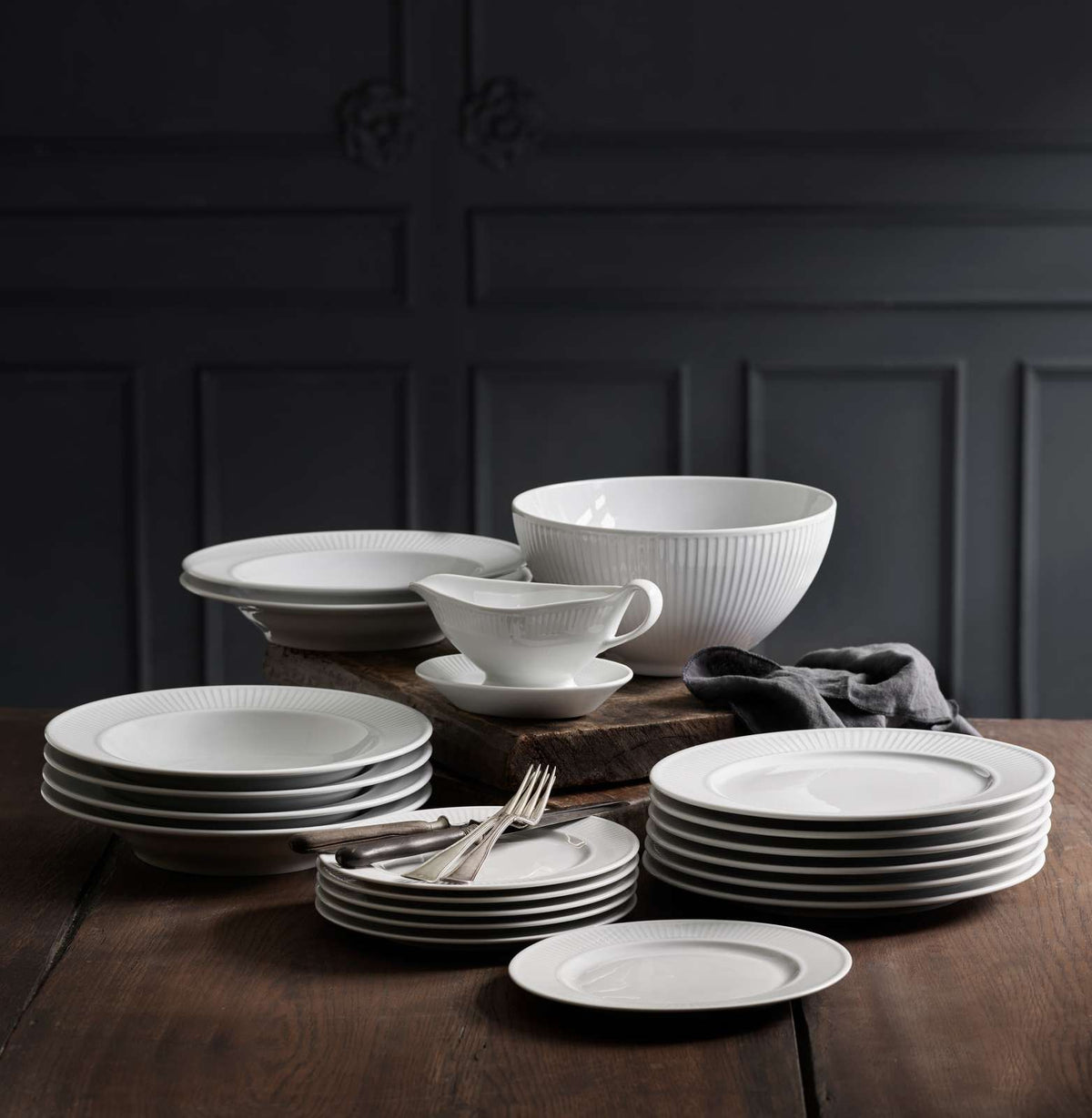 Plisse Soup & Pasta Plates
