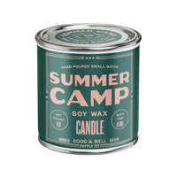 Summer Camp Happy Place Candle