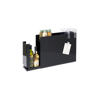 Sliding Drawer Seasoning Rack - Steel