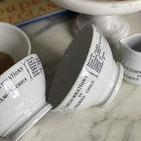 Brasserie Café au Lait Bowls (Set of 4)