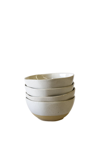 Ola Cereal Bowl - White Speckle (Set of 4)