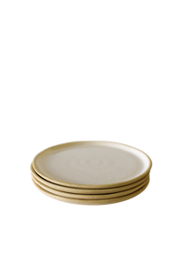 Jetty Salad Plate | White Speckle (Set of 4)