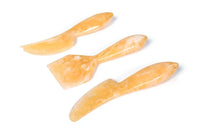 Hand-Poured Resin Cheese Knife Set - Peach