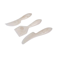 Hand-Poured Resin Cheese Knife Set - Vanilla
