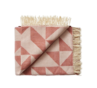 Silkeborg Uldspinderi Twist a Twill Throw - Rusty Rose