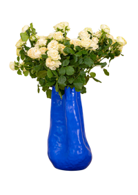 Barbara Blue Porcelain Vase