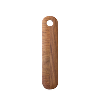 Large Hand-Carved Wooden Board by MESO