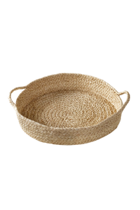 Braided Raffia Tray