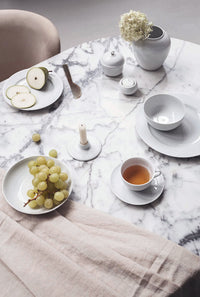 Lyngby Rhombe Plate, 9.1", Set of 4
