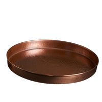 The Oyster Copper Bar Cart Tray