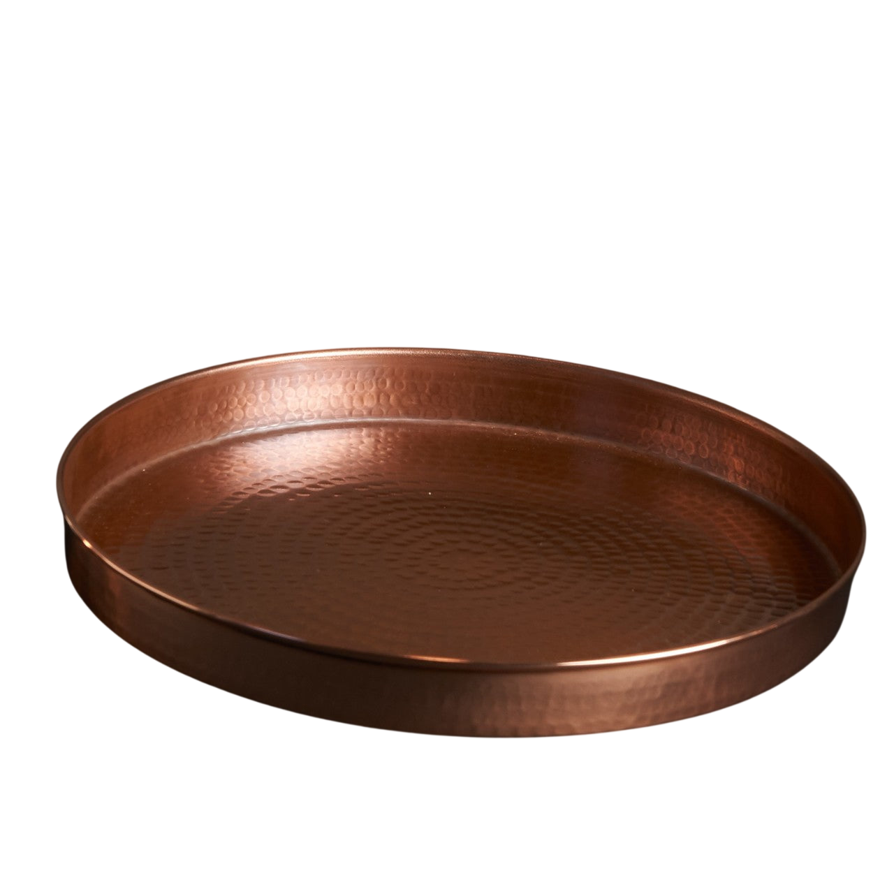 The Oyster Copper Bar Cart Tray