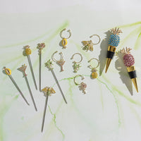 Pineapple Wine Stopper - Rose