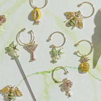 Tropical Wine Charms (Set of 6)