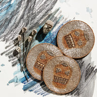 Skull Coasters (Set of 4)
