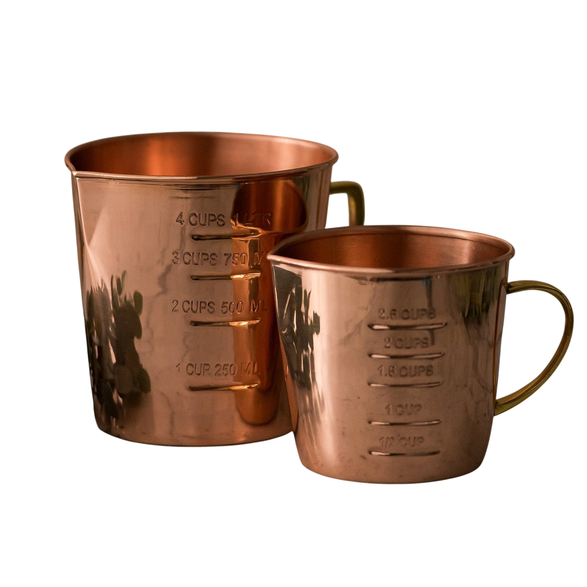 Copper Liquid Measuring Cup