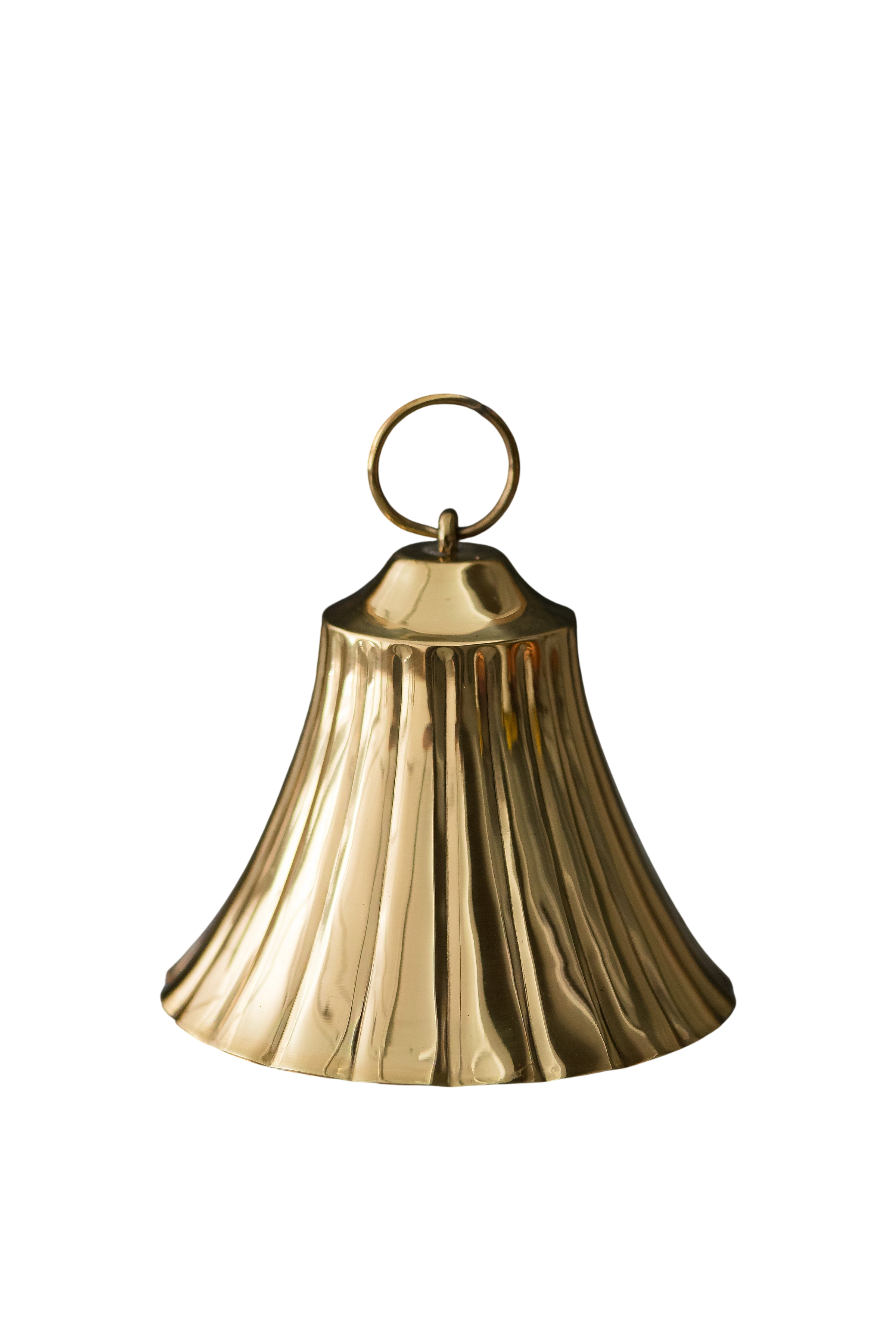 Scalloped Brass Bells