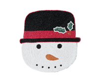 Frosty Snowman Placemat, Christmas Placemat, Snowman Placemat