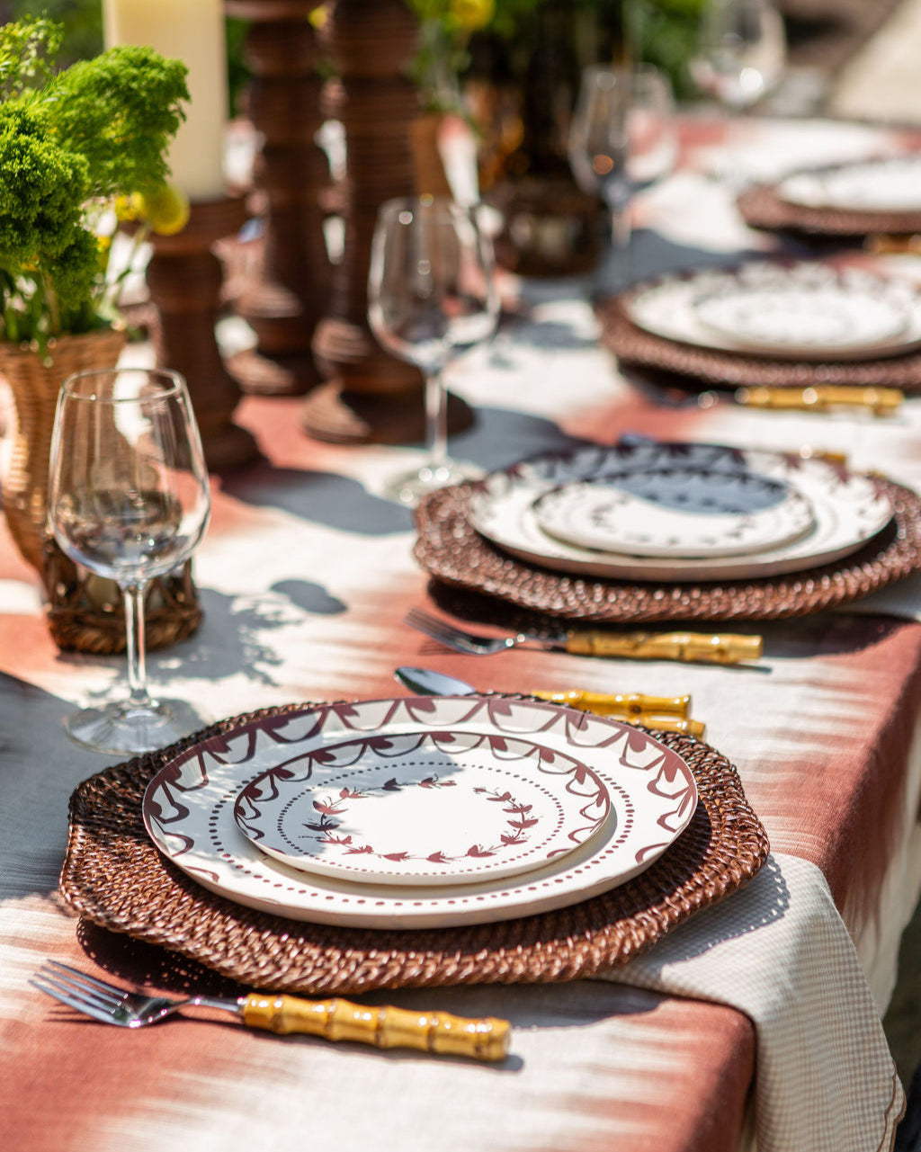 Fête Dinner Plate Set of 12 - Buttercream