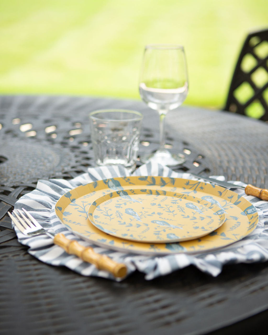 The Providence Placemat Set of 4 - Vintage Stripe